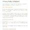 001 Company Privacy Policy Template Uk Ideas Within Credit Card Privacy Policy Template