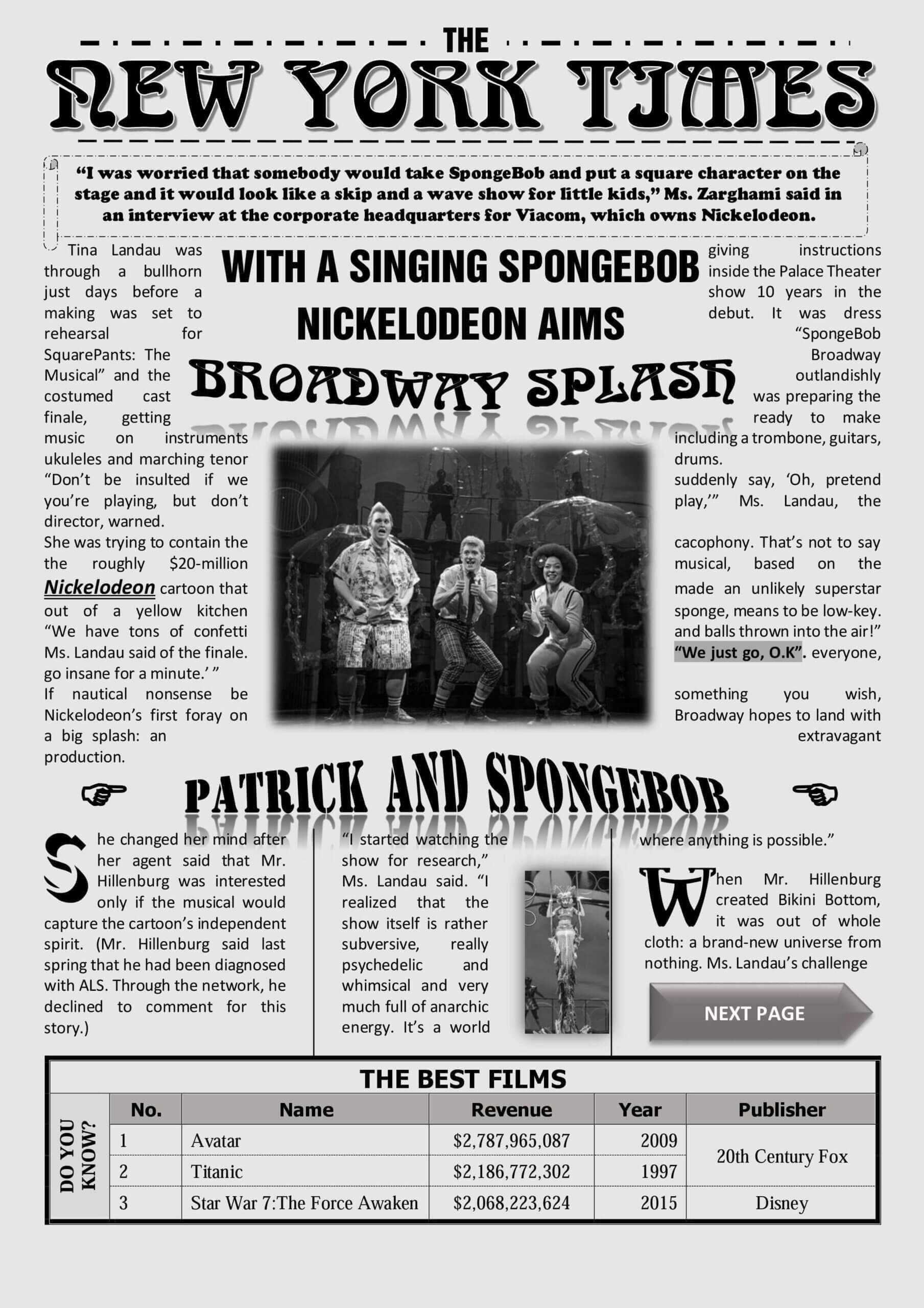 001 Free Newspaper Template For Word Striking Ideas Pertaining To Newspaper Template For Powerpoint