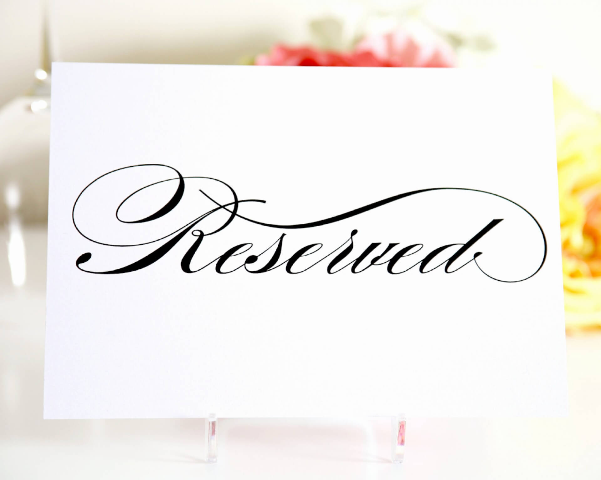 001 Free Printable Reserved Signs Template Unusual Ideas Throughout Reserved Cards For Tables Templates