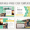001 Half Page Flyer Template Free Formidable Ideas ~ Thealmanac for Half Page Brochure Template