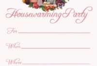001 Housewarming Party Invitations Templates Template Ideas regarding Free Housewarming Invitation Card Template