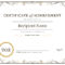 001 Word Certificate Template Download Of Achievement Image Regarding Word Certificate Of Achievement Template