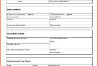 002 Template Ideas Vehicle Accident Report Form Doc Company inside Vehicle Accident Report Form Template