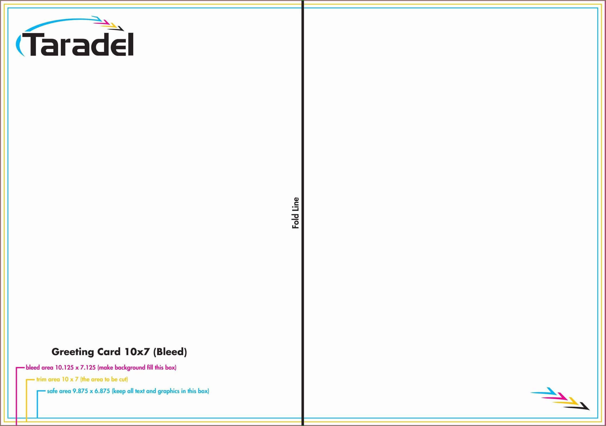 003 Quarter Fold Card Template Photoshop Indesign Greeting Within Quarter Fold Birthday Card Template