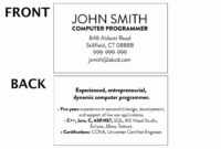 003 Student Business Card Template College Unique Cards regarding Student Business Card Template
