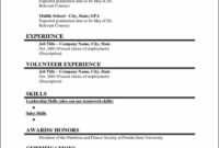 003 Student Resume Template Word College Microsoft Free with College Student Resume Template Microsoft Word