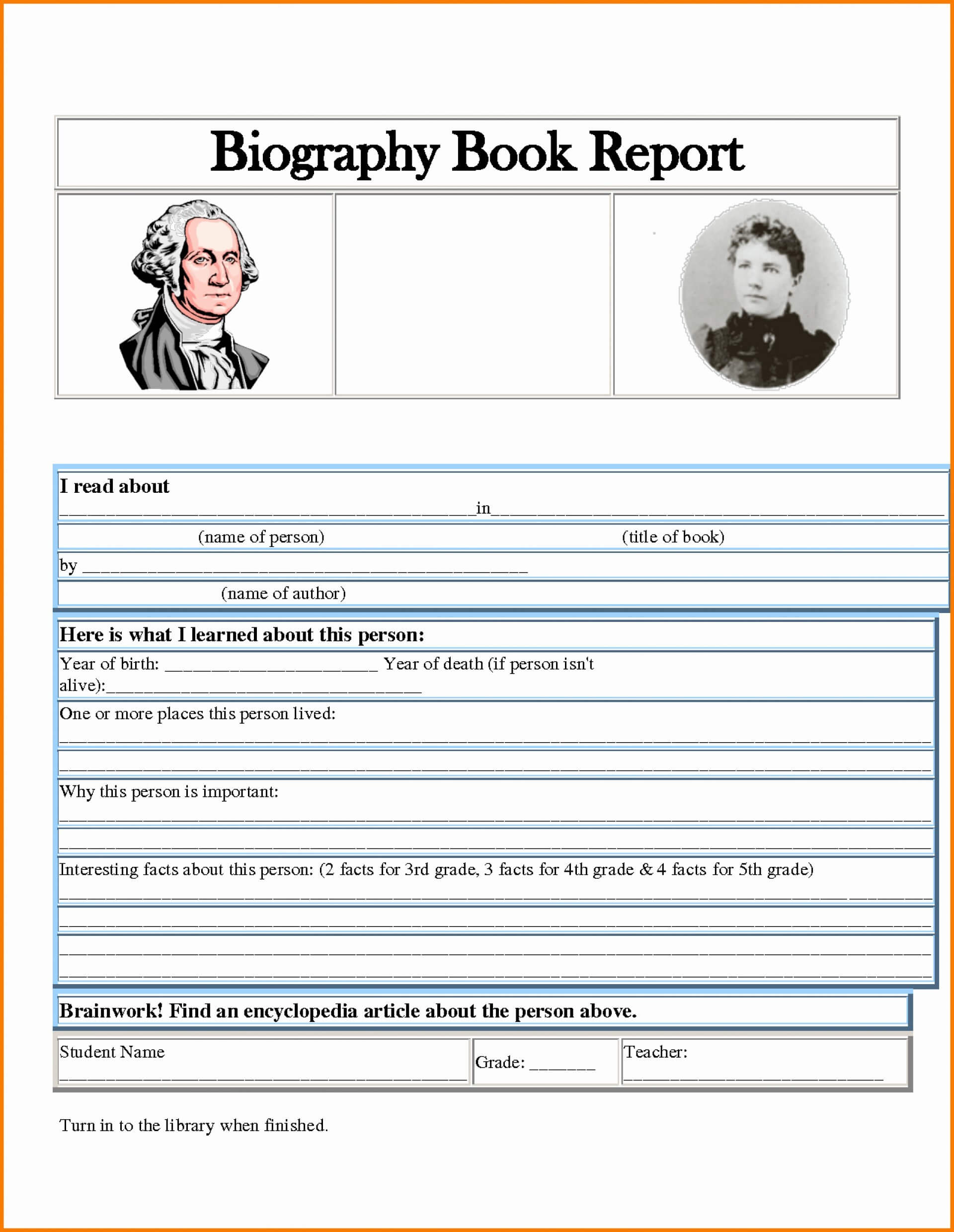 003 Template Ideas Biography Book Report 1920X2481 Writing For Biography Book Report Template