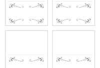 004 Place Card Template Word Free Wedding Christmas Dreaded inside Imprintable Place Cards Template