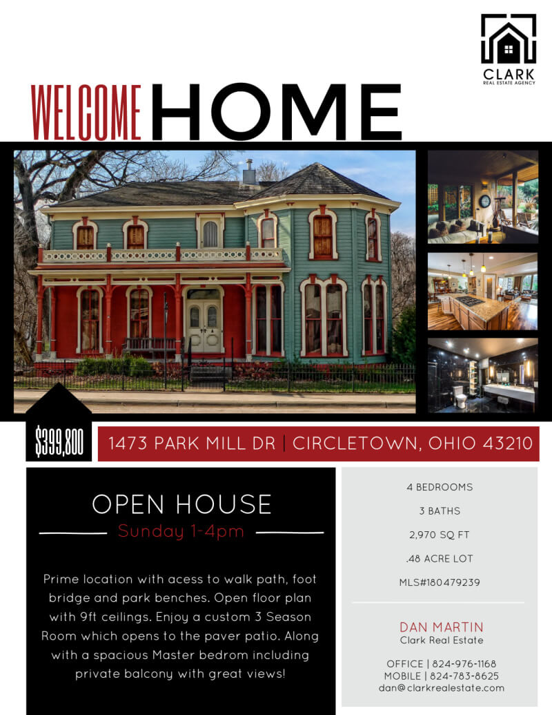 004 Welcome Home Open House Flyer Template Flat1 Ideas With Welcome Brochure Template