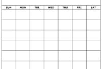 005 Blank Calendar Template Ideas Striking Printable Monthly with Full Page Blank Calendar Template