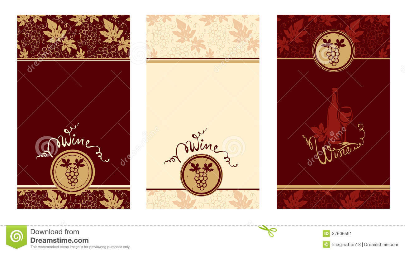 005 Free Wine Label Template Templates Labels Illustrations For Blank Wine Label Template
