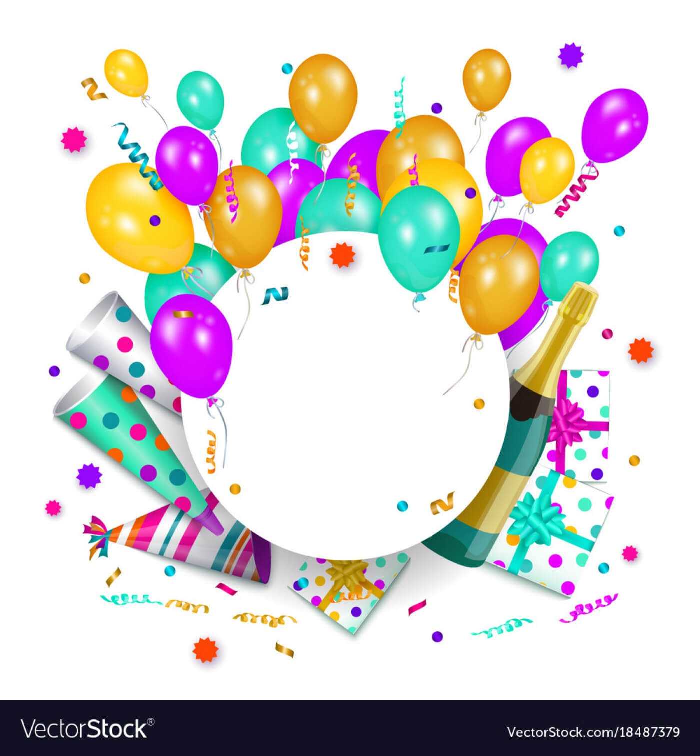 005 Happy Birthday Banner Poster Template Vector Ideas Throughout Free Happy Birthday Banner Templates Download