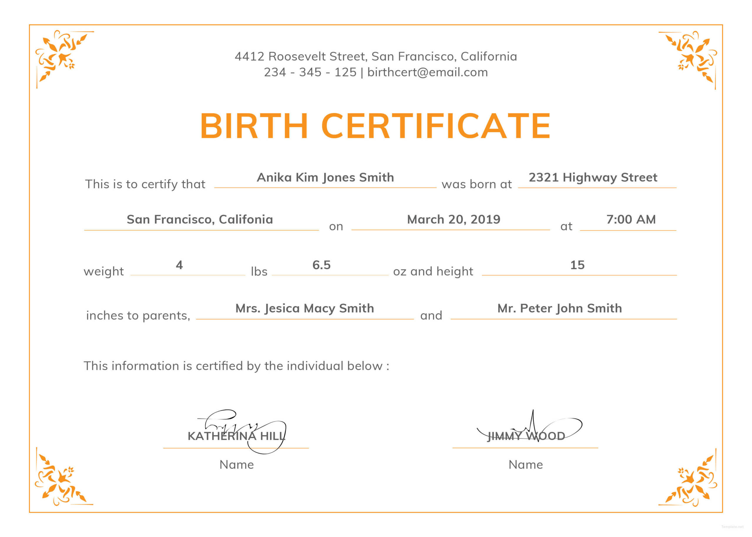 005 Official Birth Certificateplate Or Full Uk With Texas Pertaining To Birth Certificate Template Uk