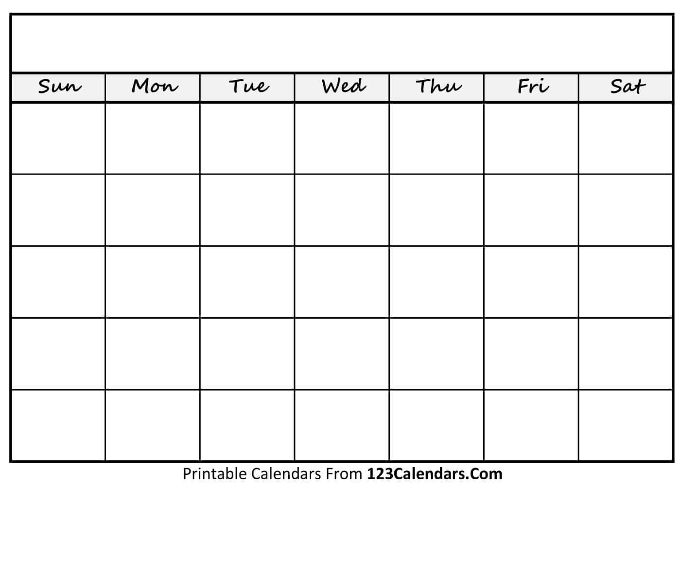 005 Template Ideas Blank Calendar Pdf Free Dreaded Weekly Within Blank Calender Template