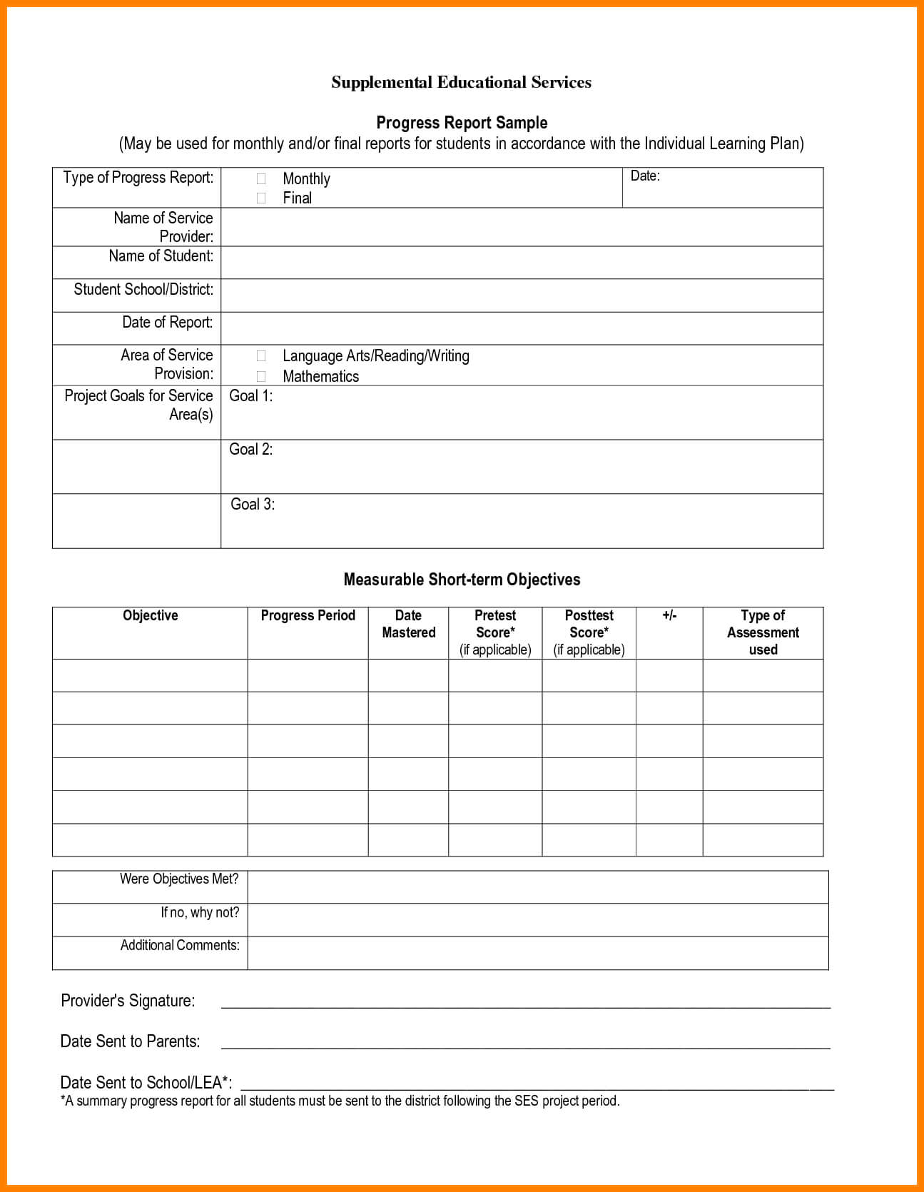 005 Template Ideas Student Progress Report Format Pdf In Student Progress Report Template