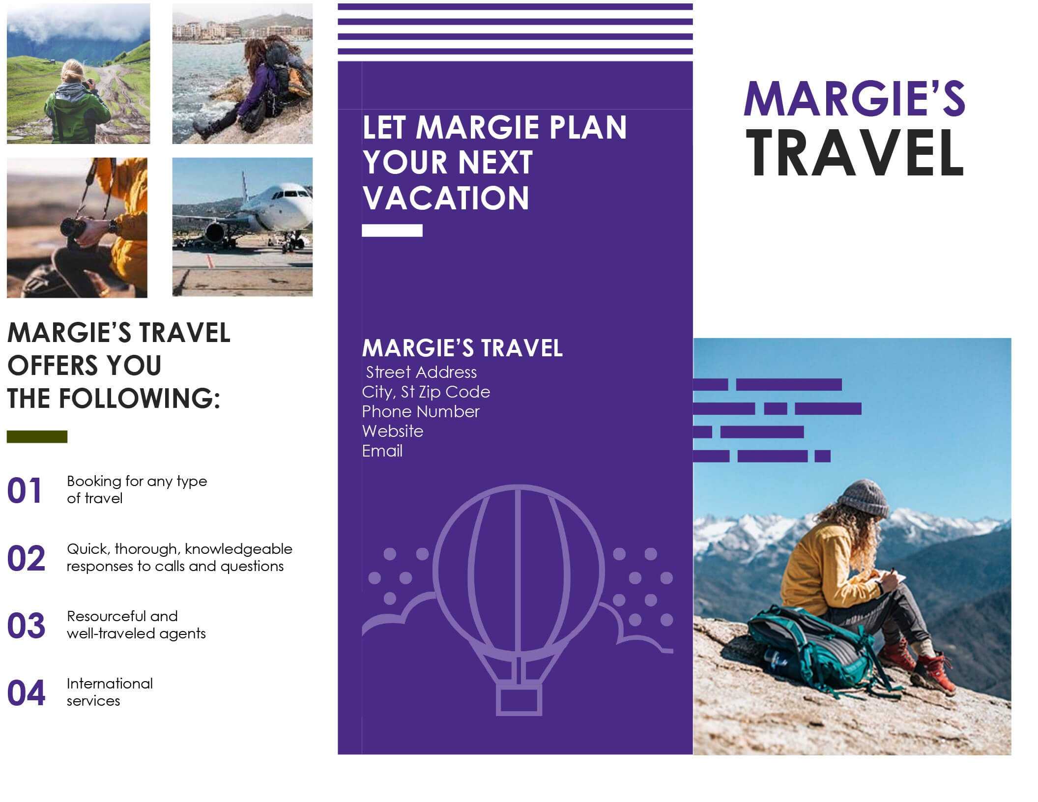 005 Template Ideas Travel Brochure Templates Free Download Throughout Word Travel Brochure Template