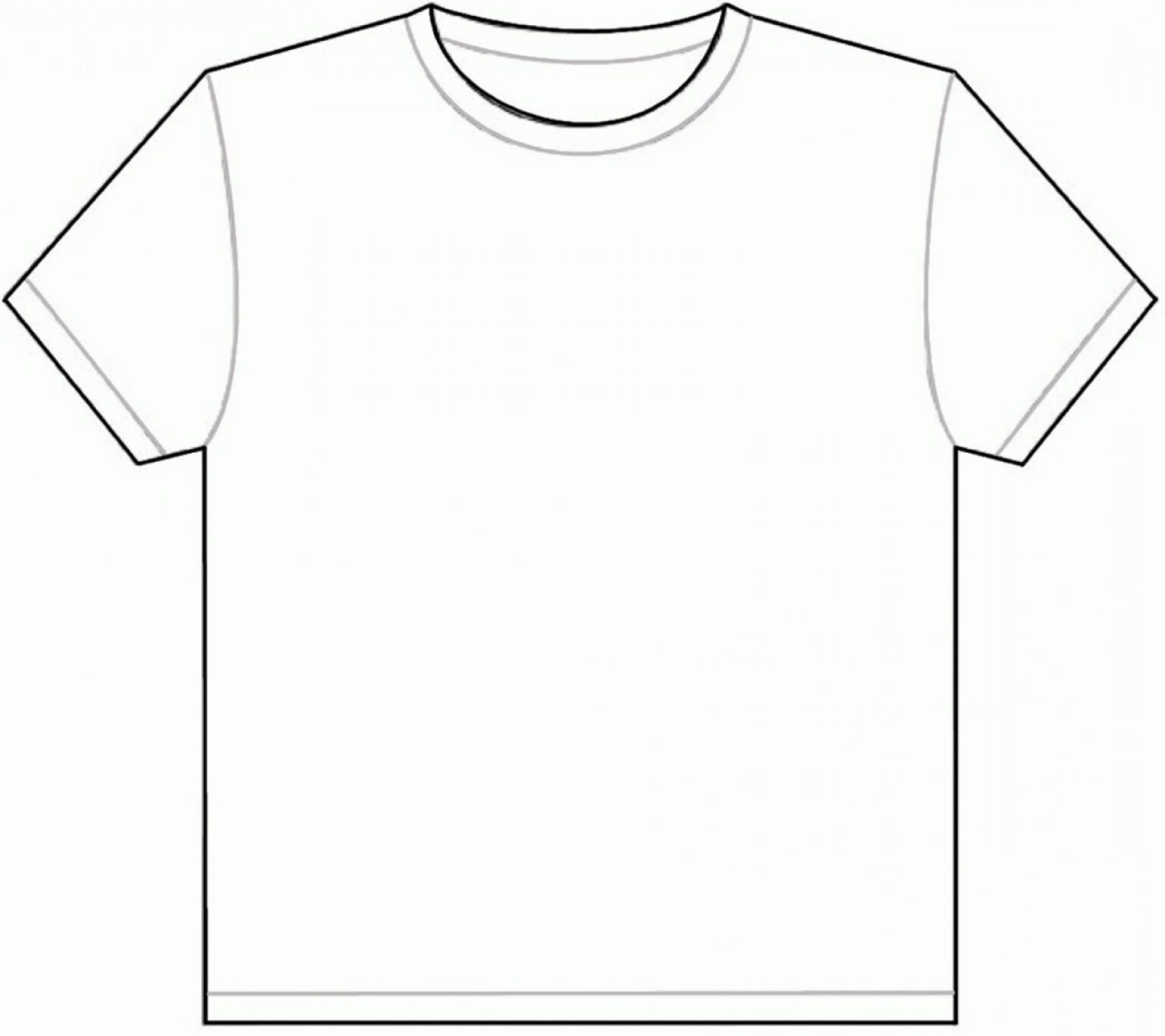 006 Blank Tee Shirt Template T Shirts Vector Beautiful Ideas with ...