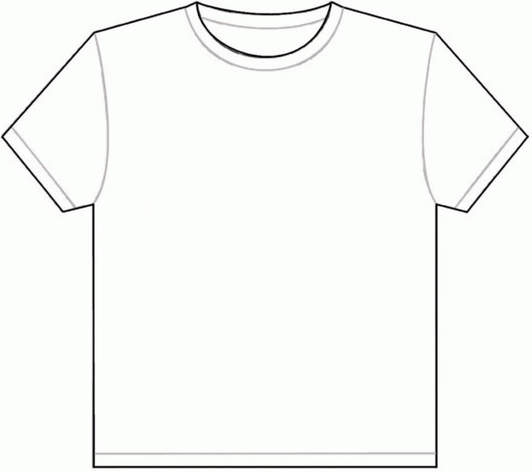 006 Blank Tee Shirt Template T Shirts Vector Beautiful Ideas with ...