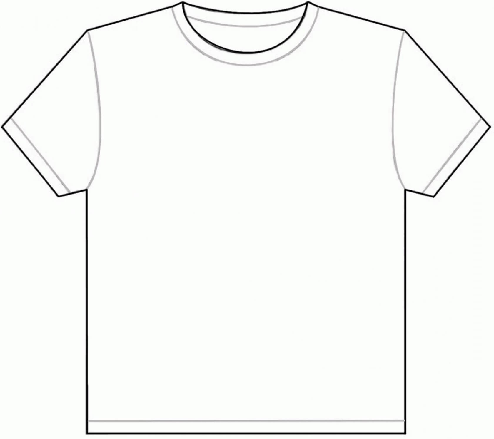 006 Blank Tee Shirt Template T Shirts Vector Beautiful Ideas With Regard To Blank T Shirt Outline Template