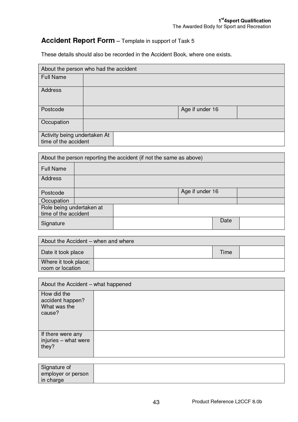 006 Car Accident Report Form Template 290045 Fascinating In Vehicle Accident Report Template