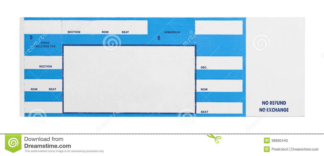 006 Free Concert Ticket Template Word Printable Blank Blue In Blank Parking Ticket Template