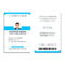 006 Id Card Template Word Ideas 1920X1920 Employee Microsoft in Employee Card Template Word