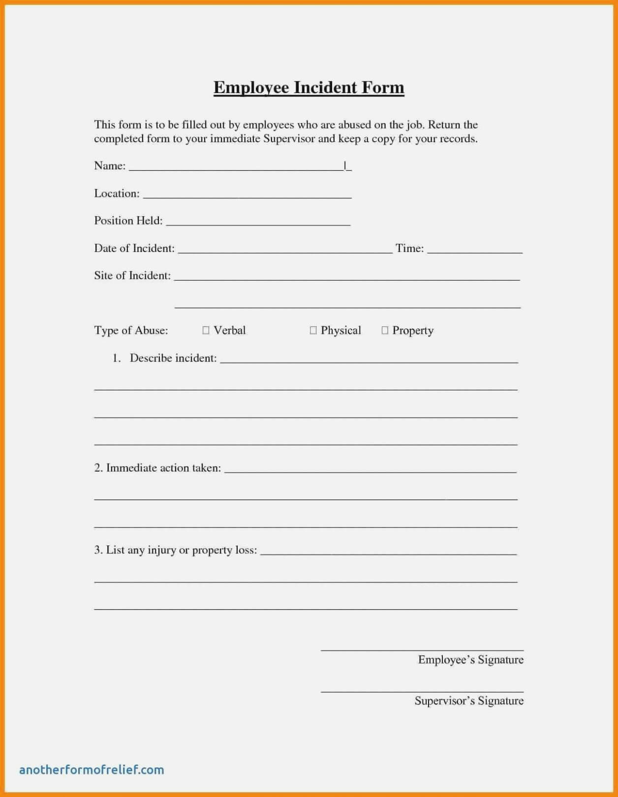 006 Template Ideas Generic Incident Report Seven To Organize Intended For Mi Report Template