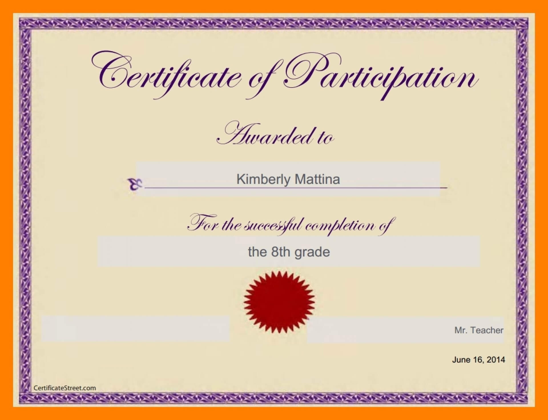 007 Google Docs Certificate Template Doc Ideas Printable With Regard To Certificate Of Participation Template Doc