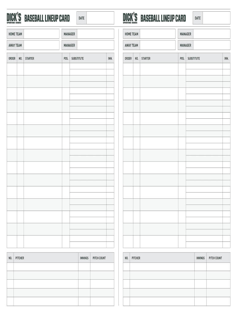 007 Large Baseball Lineup Card Template Imposing Ideas Free Throughout Baseball Lineup Card Template