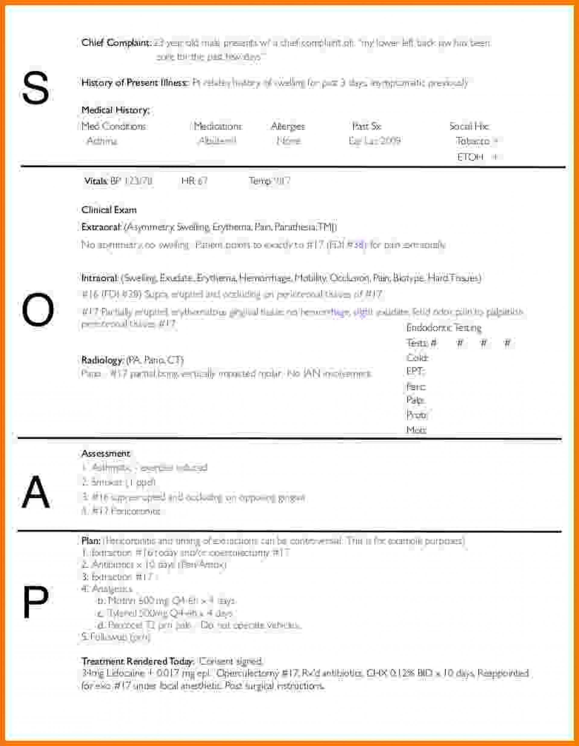 007 Soap Note Template Word Stupendous Ideas Blank Microsoft Intended For Soap Report Template