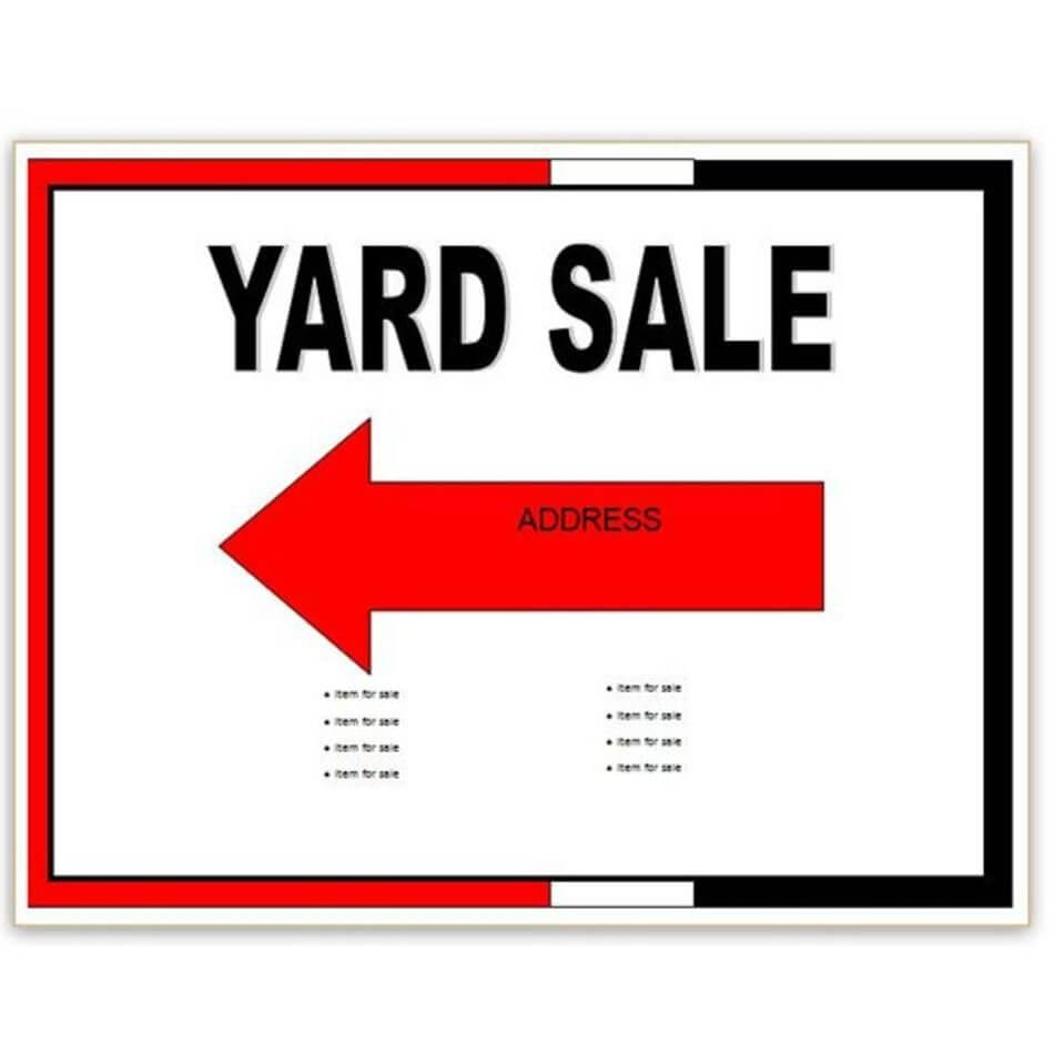 007 Yard Sale Flyer Template Free Ideas Stupendous Within Yard Sale Flyer Template Word