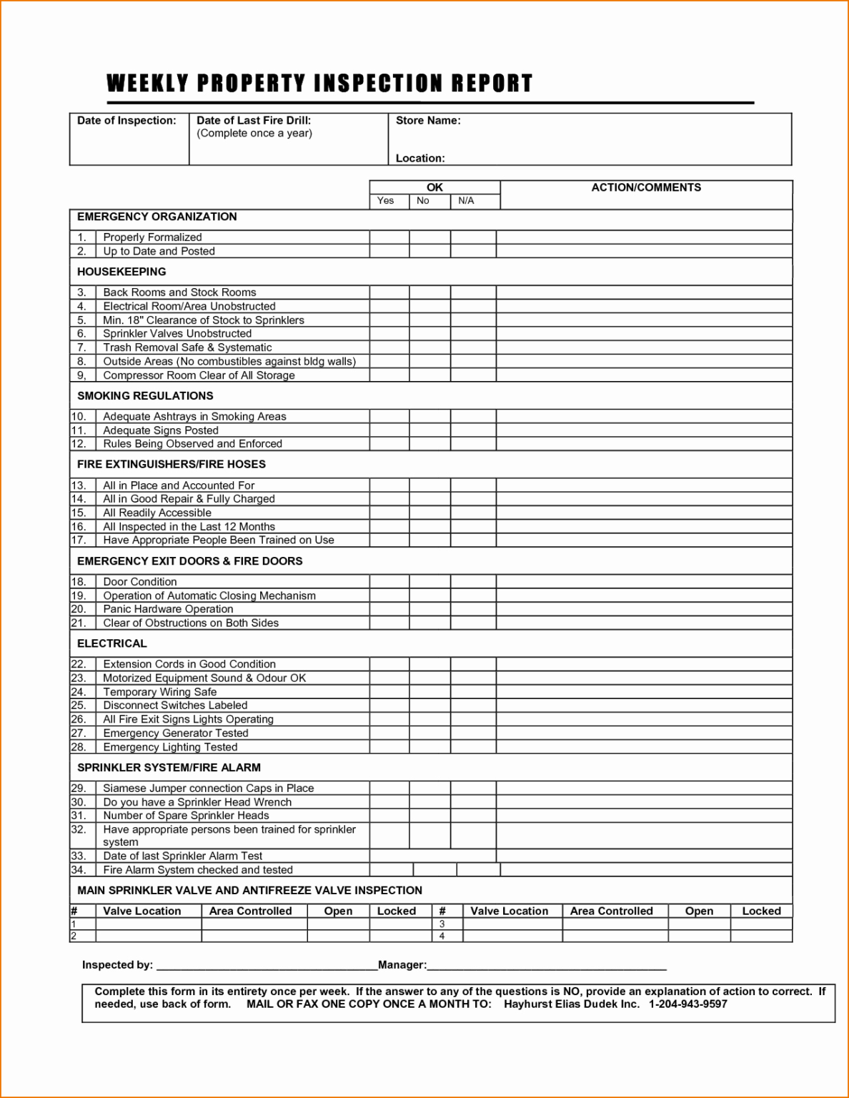 Home Inspection Report Template Free Professional Template