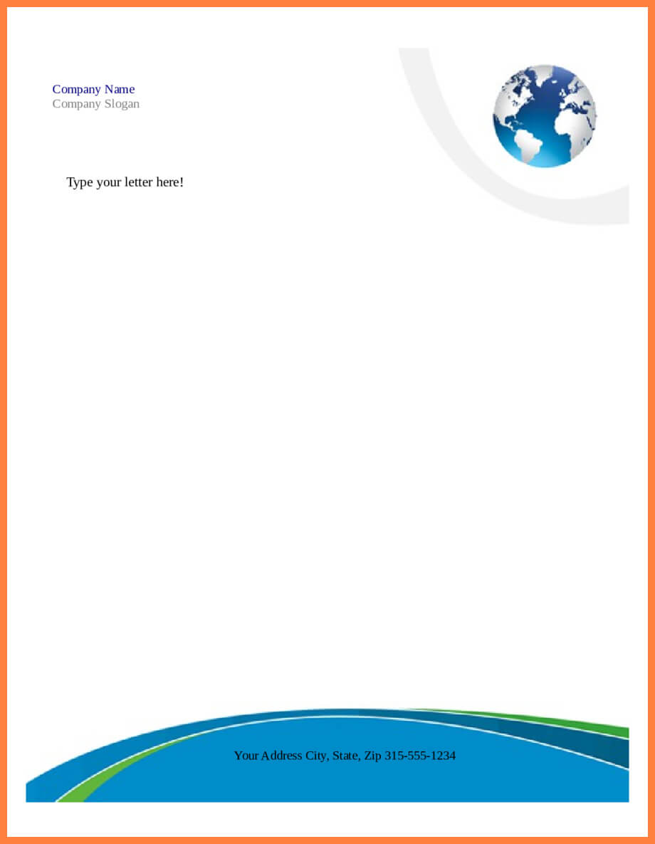008 Microsoft Word Letterhead Template Free Templates Within Word Stationery Template Free