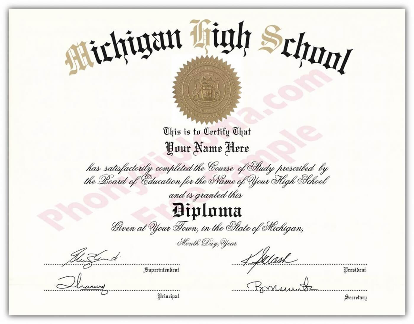 010 Free Printable Diploma Template Surprising Ideas In Certificate Templates For School