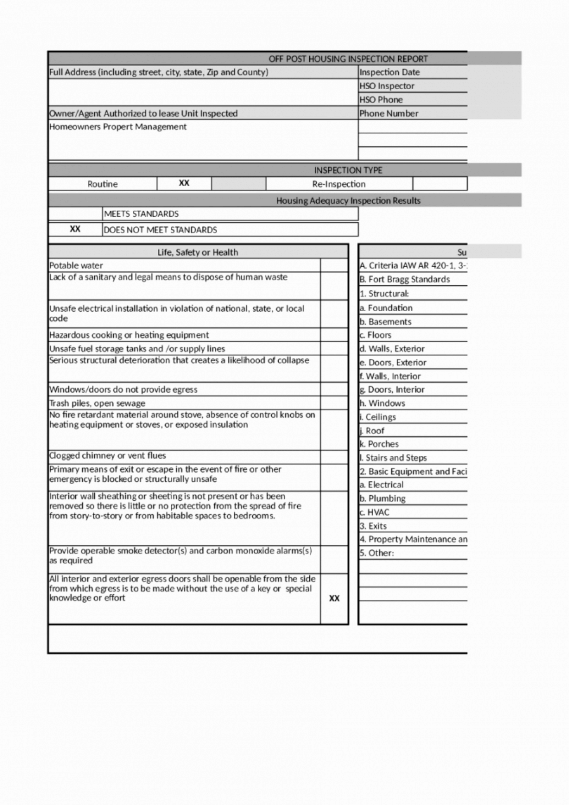 010 Template Ideas Home Inspection Astounding Report For Property Management Inspection Report Template