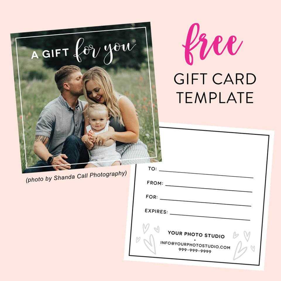 010 Template Ideas Photo Session Gift Certificate Free Card Intended For Free Photography Gift Certificate Template