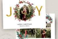 010 Template Ideas Photoshop Christmas Card Templates pertaining to Free Photoshop Christmas Card Templates For Photographers