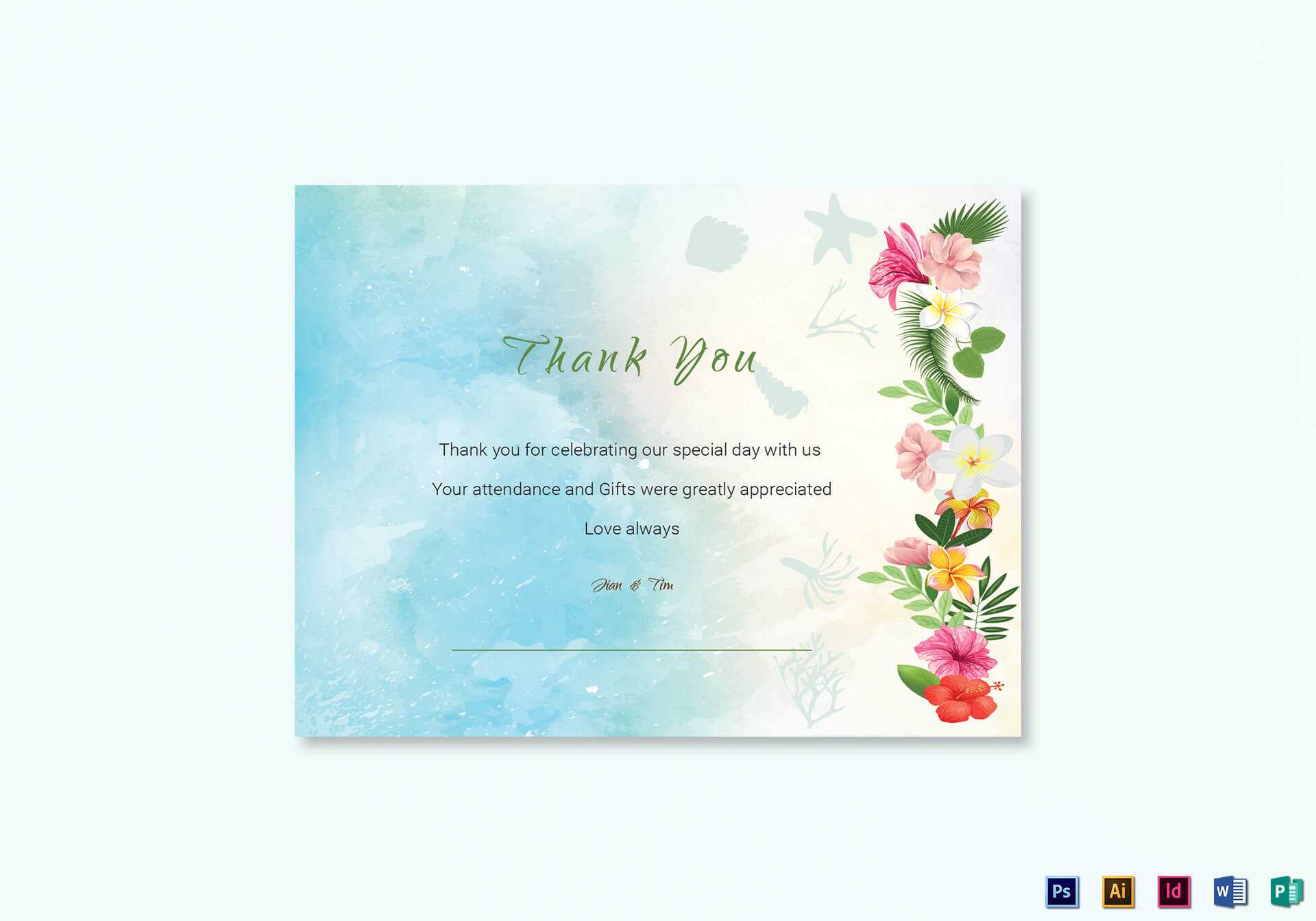 010 Thank You Card Template Word Top Ideas Business Free Intended For Thank You Card Template Word