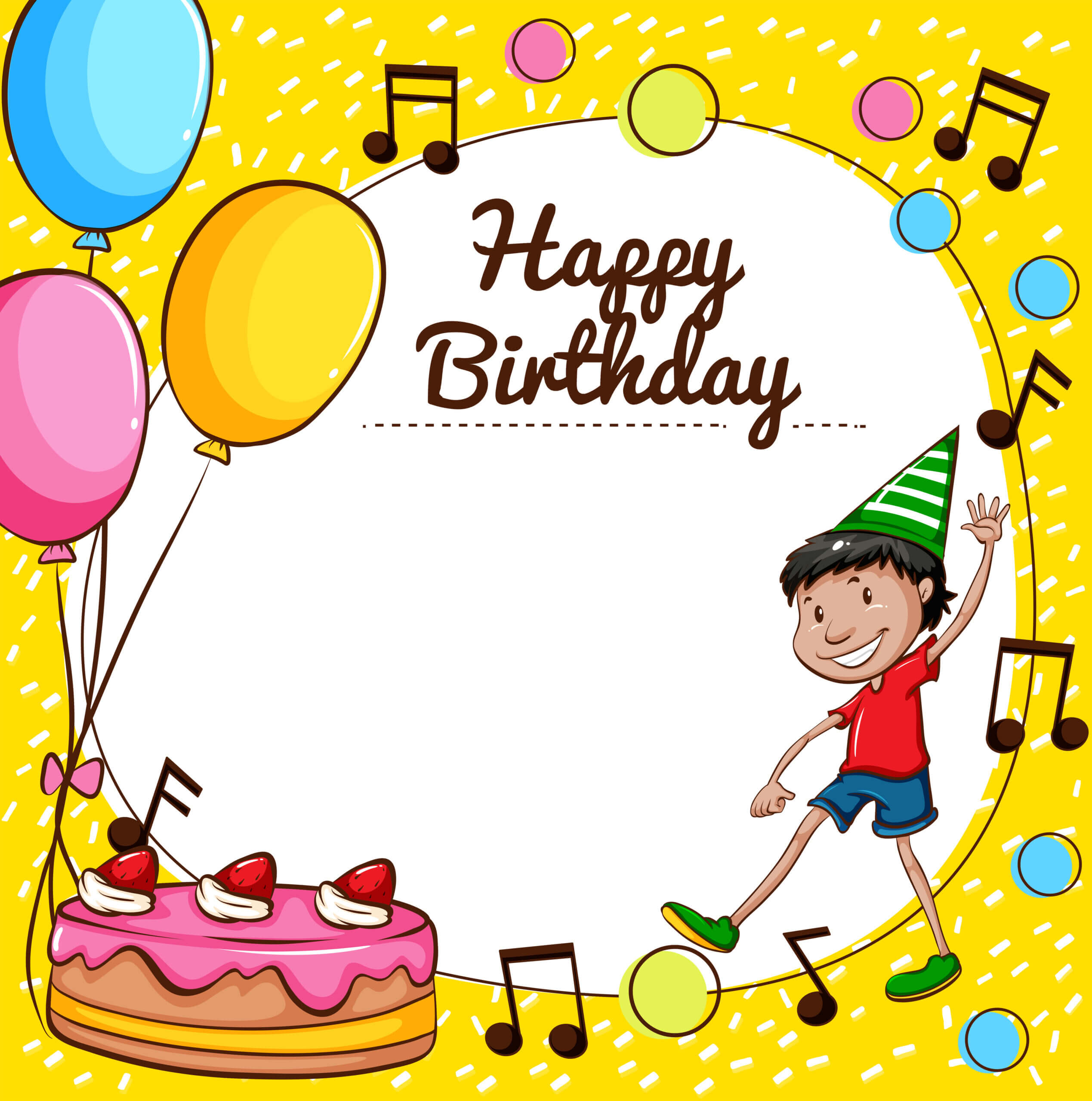 011 Happy Birthday Card Template Vector Sign Awesome Ideas For Free Happy Birthday Banner Templates Download