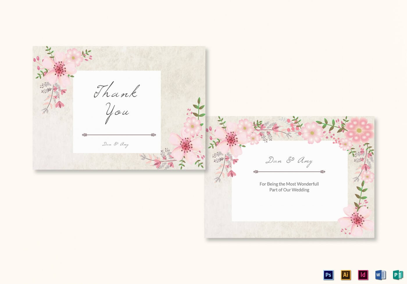 011 Template Ideas Thank You Card Templates Il Fullxfull Throughout Thank You Card Template Word