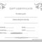 012 Elegant Photography Gift Certificate Template Free For Elegant Gift Certificate Template