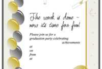 012 Graduation Invitation Templates Template Ideas Party with Free Graduation Invitation Templates For Word