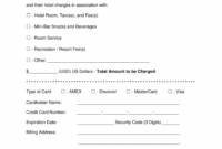 013 Credit Card Authorization Form Template Doc Hotel inside Hotel Credit Card Authorization Form Template