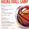 014 Basketball Camp Flyer Template Ideas Sports Beautiful Within Basketball Camp Brochure Template