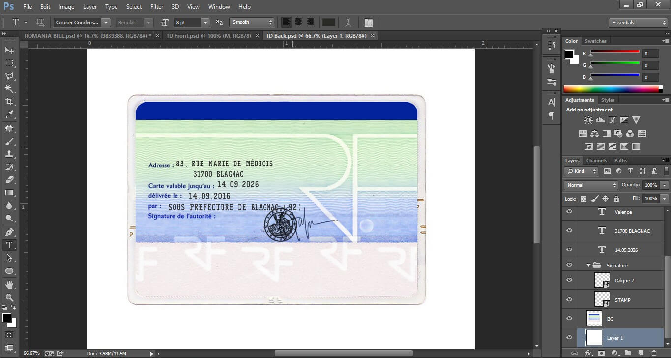 014 Template Ideas Fr02 Id Card Stirring Photoshop School For Pvc Id Card Template