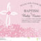 015 Christening Baptism Communion Confirmation Invitation Inside First Holy Communion Banner Templates