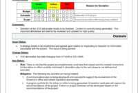 015 Project Executive Summary Template Excel throughout Report To Senior Management Template