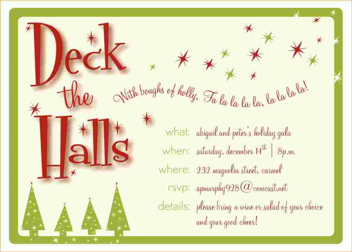 015 Template Ideas Free Christmas Party Invitations With Free Christmas Invitation Templates For Word