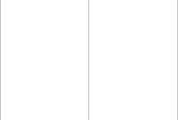016 Half Fold Brochure Blank White Template Mock Up pertaining to Half Fold Card Template