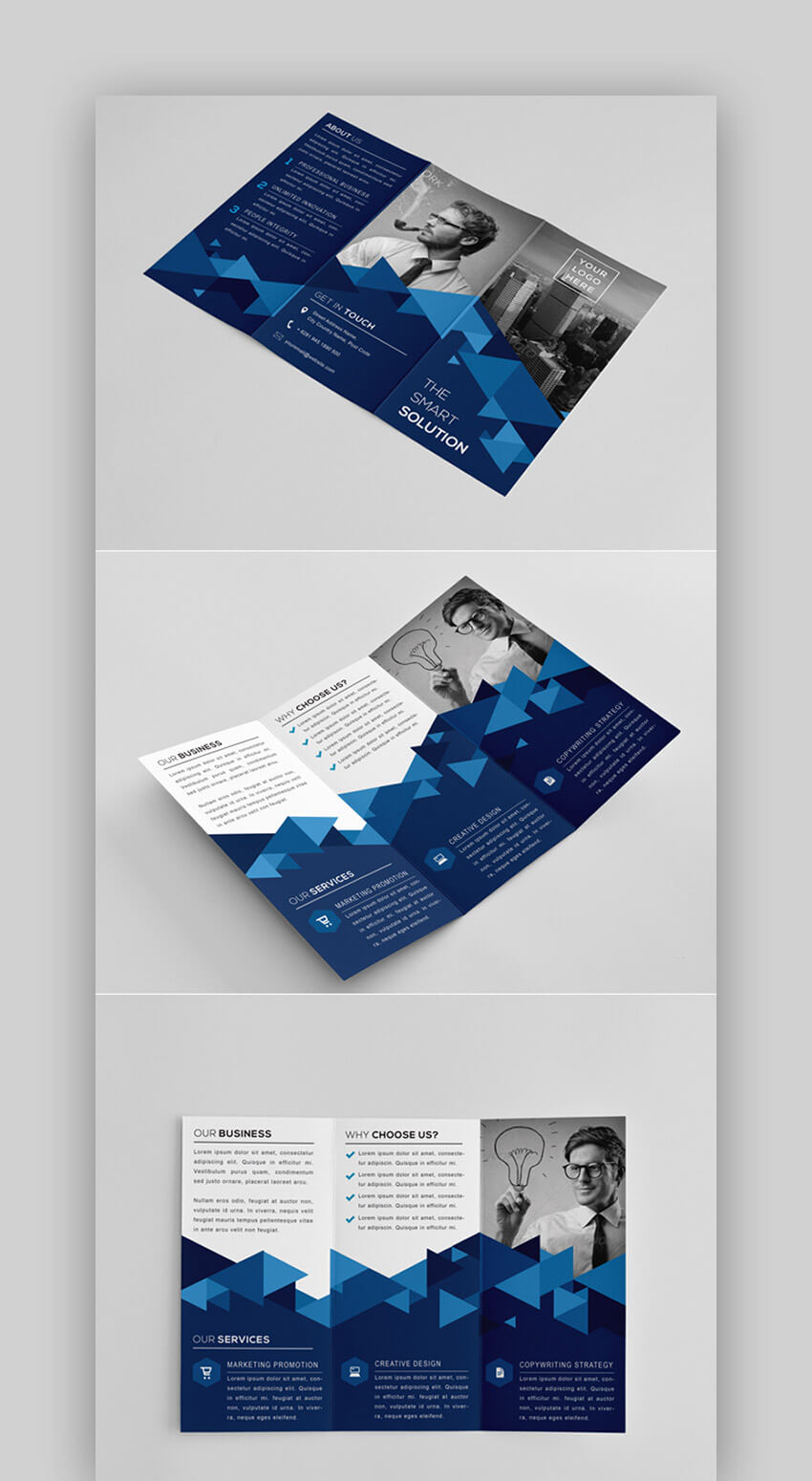 016 Tri Fold Brochure Template Indesign The Modern With Regard To Tri Fold Brochure Template Indesign Free Download